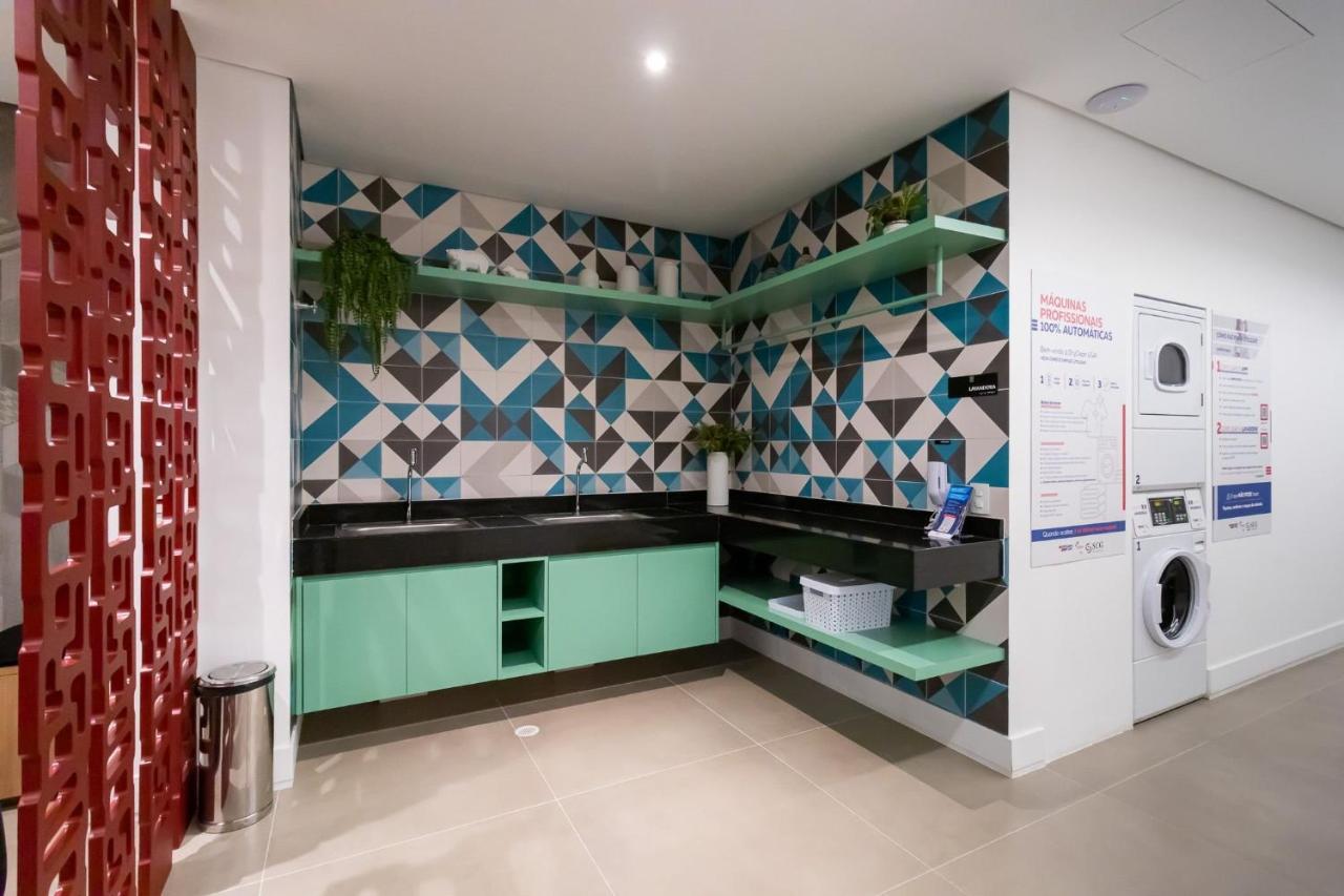 Studios Modernos Totalmente Mobiliados Com Academia Proximo A Metro Parque Ibirapuera E Hospitais San Paolo Esterno foto